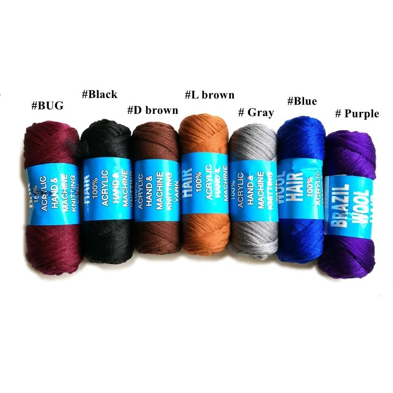 BRAZILLIAN HAIR WOOL