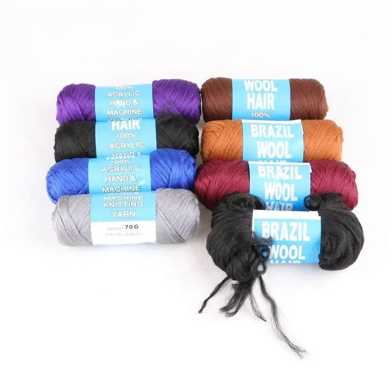 BRAZILLIAN HAIR WOOL