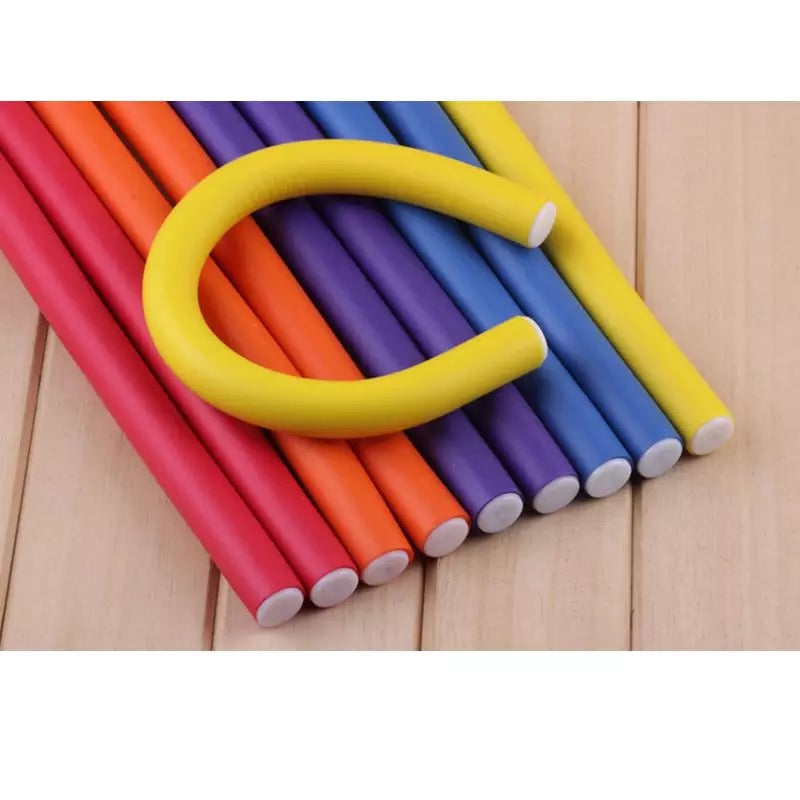 FLEXIBLE HAIR CURLERS