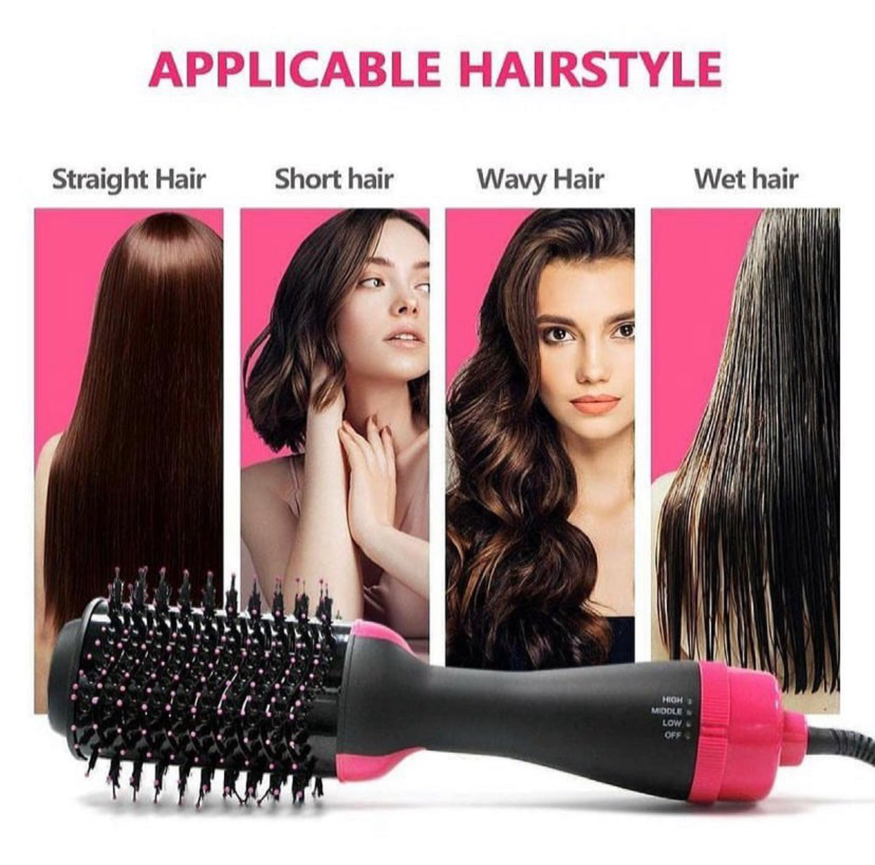 3 in 1 HAIR DRYER BRUSH