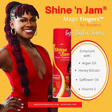 AMPRO Shine 'n Jam Magic Fingers Finishing Sheen Spray