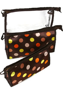 FABRIC COSMETICS BAG (3PCS)