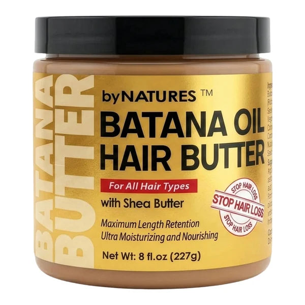 BY NATURES Batana Hair Butter (8oz)