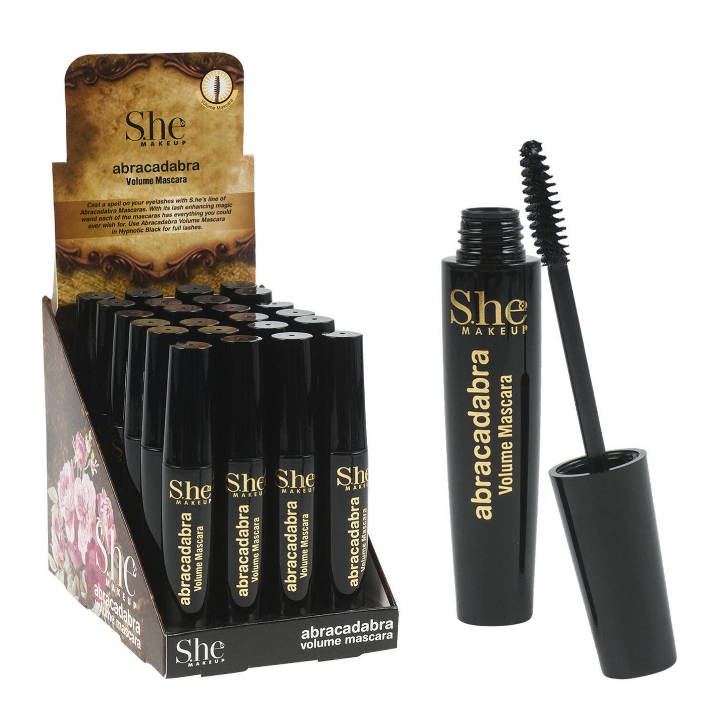 S.he Makeup Abracadabra Volume Mascara