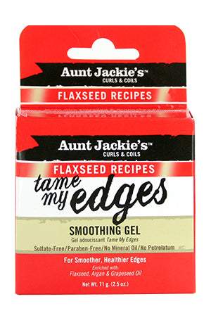 Aunt Jackie's Flaxseed Smoothing Edges Gel(2.5oz)