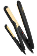 ANNIE Hot & Hotter Combo Gold Ceramic Flat Iron