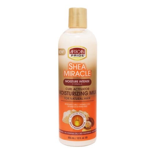 AFRICAN PRIDE Shea Miracle Silky Curls Hair Moisturizer (12oz)