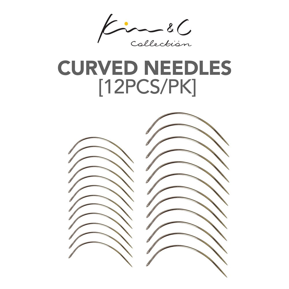 Signature Needles KIM & C Curved Needles (12pcs) – Mii-signatures Hair & Beauty Supply