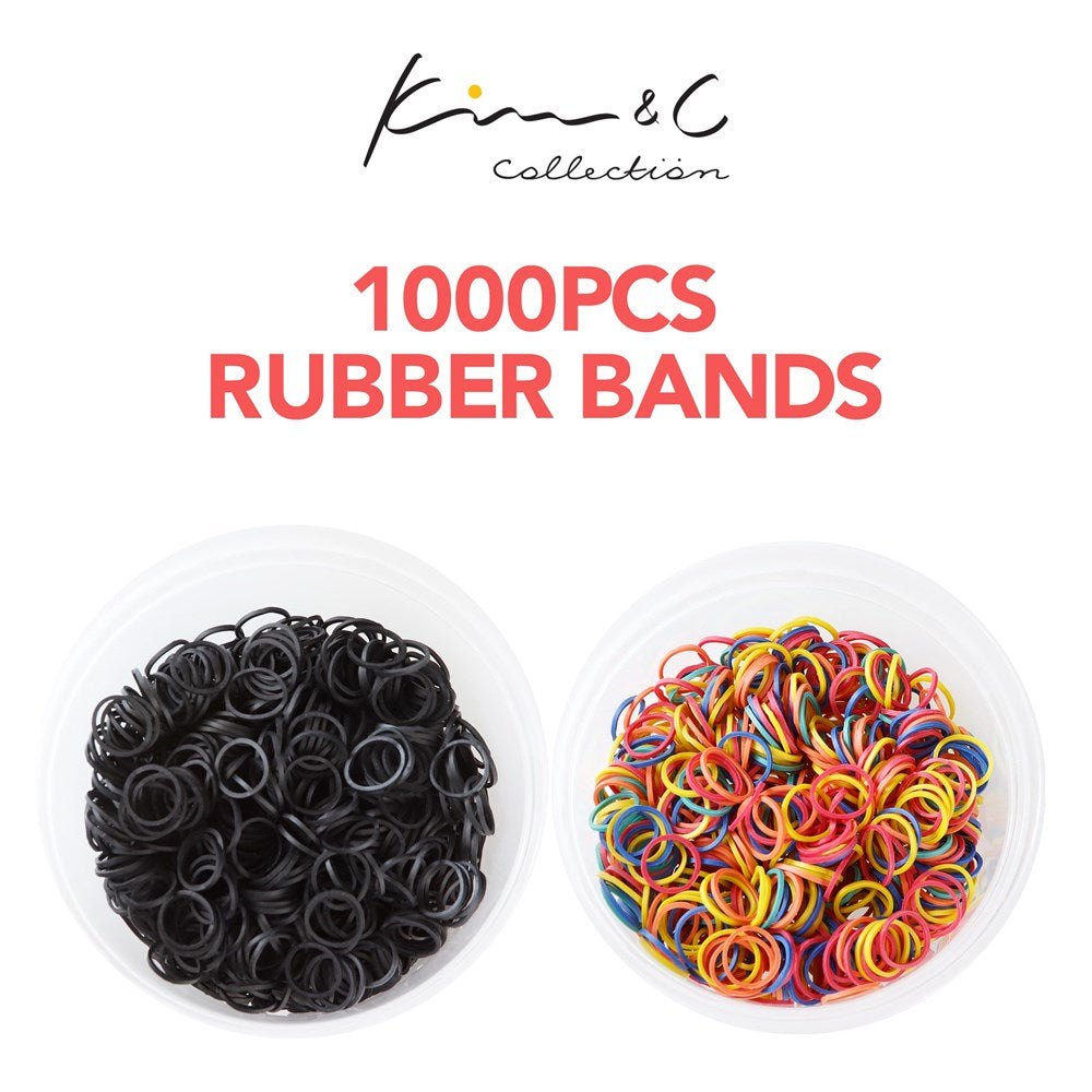 Annie Rubber Band – 150pcs, 300pcs & 1000pcs | Durable Hair Elastics for Braids & Ponytails