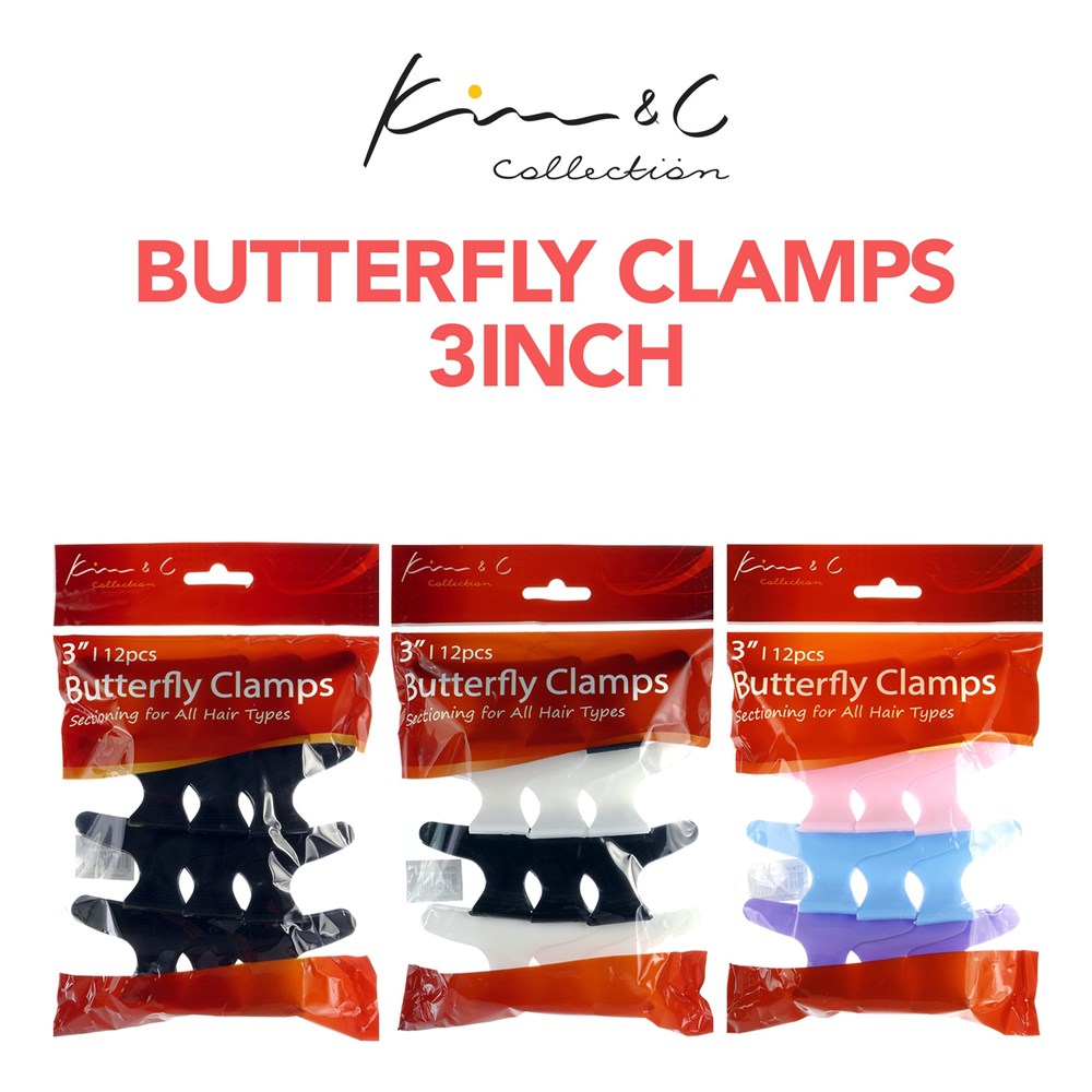 12pcs Butterfly Clamps