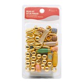 KIM & C Wooden Hair Beads