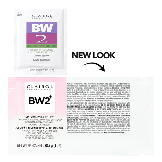 CLAIROL BW2+ Dedusted Extra Strength Powder Lightener Packet (1oz)