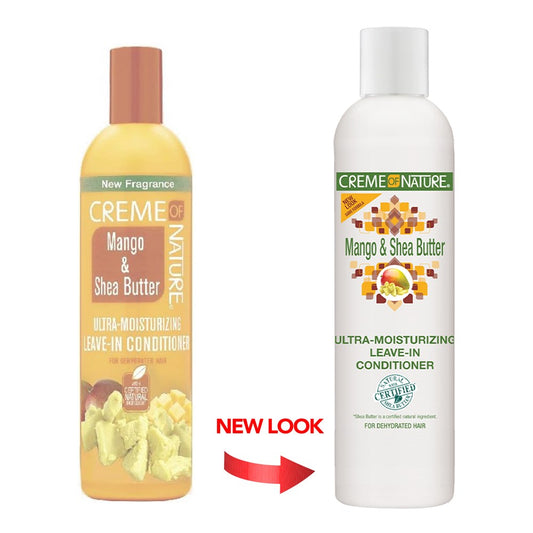 CREME OF NATURE Mango & Shea Leave In Conditioner (8.45oz)