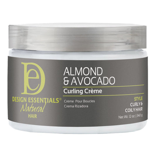 DESIGN ESSENTIALS Almond & Avocado Curling Cream (12oz)