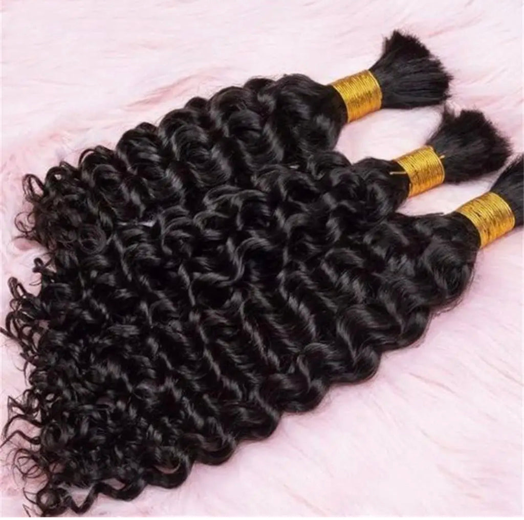 BOHEMIAN BRAIDING HUMAN HAIR