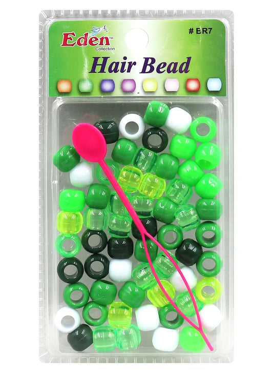 Eden Big Blister Medium Round Bead -Green Tone