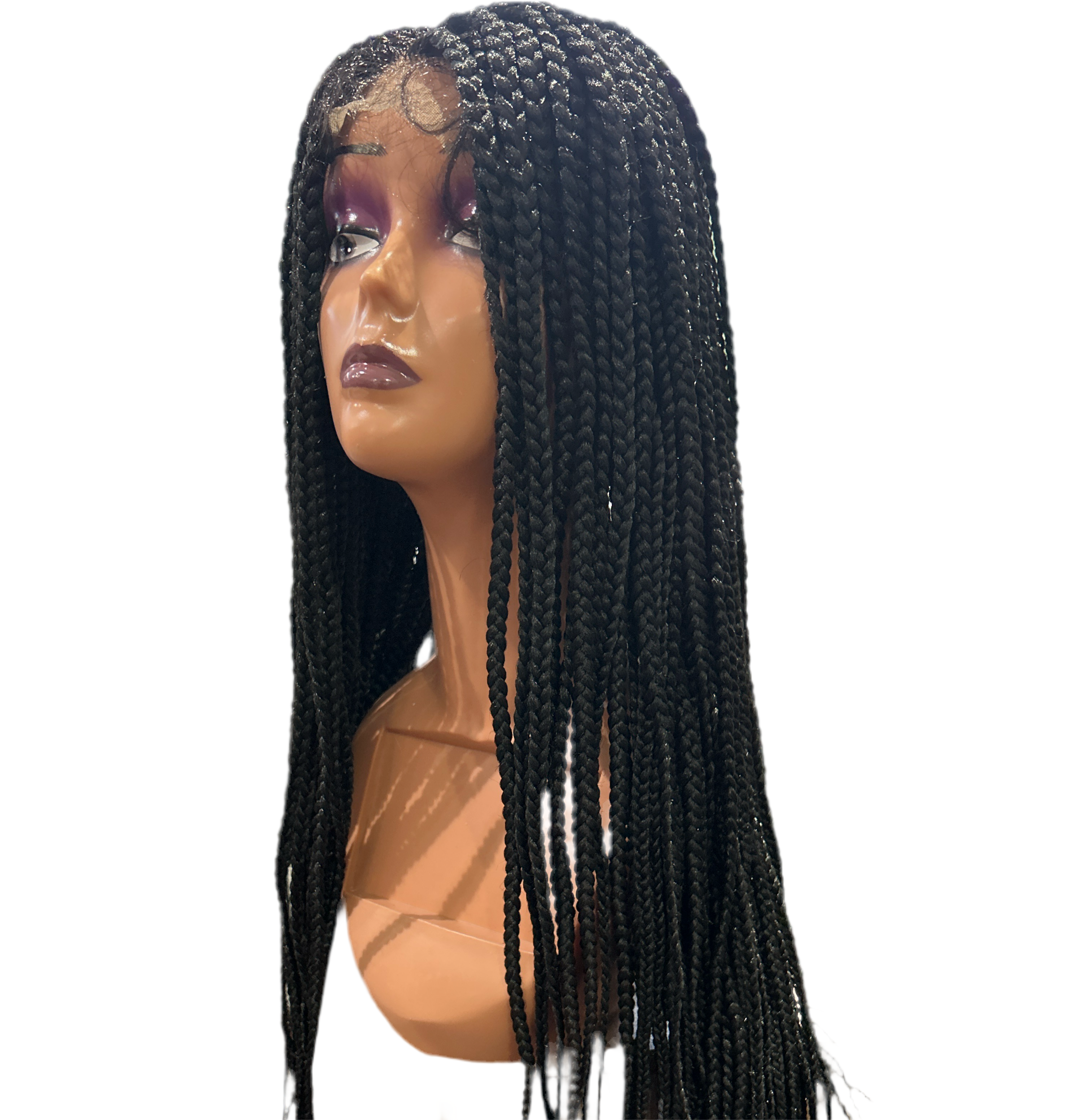 Box braid wig