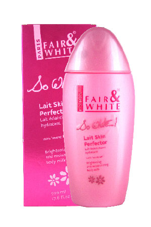Fair & White So White Perfector Body Milk -Pink (500ml)