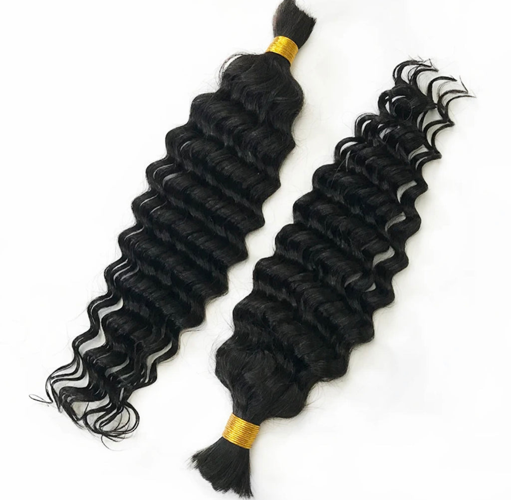 BOHEMIAN BRAIDING HUMAN HAIR