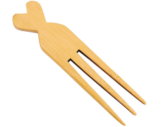 Afro Partition Wooden Comb