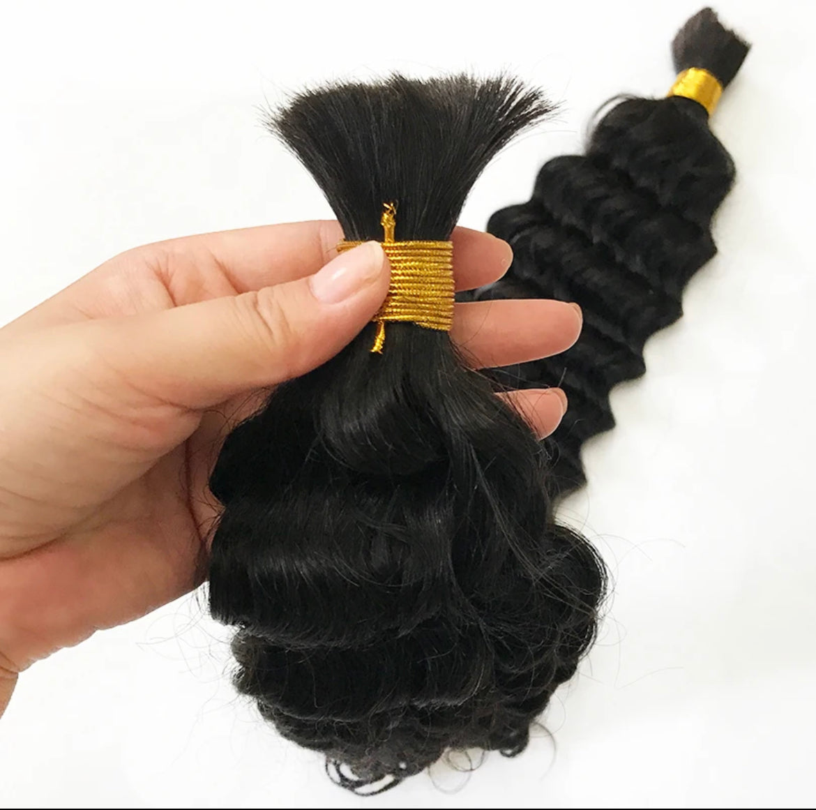 BOHEMIAN BRAIDING HUMAN HAIR
