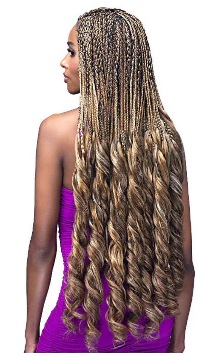 Bobbi Boss Braid 3X Knotless Pre-Stretched Braid - FRENCH CURL 3X 28"