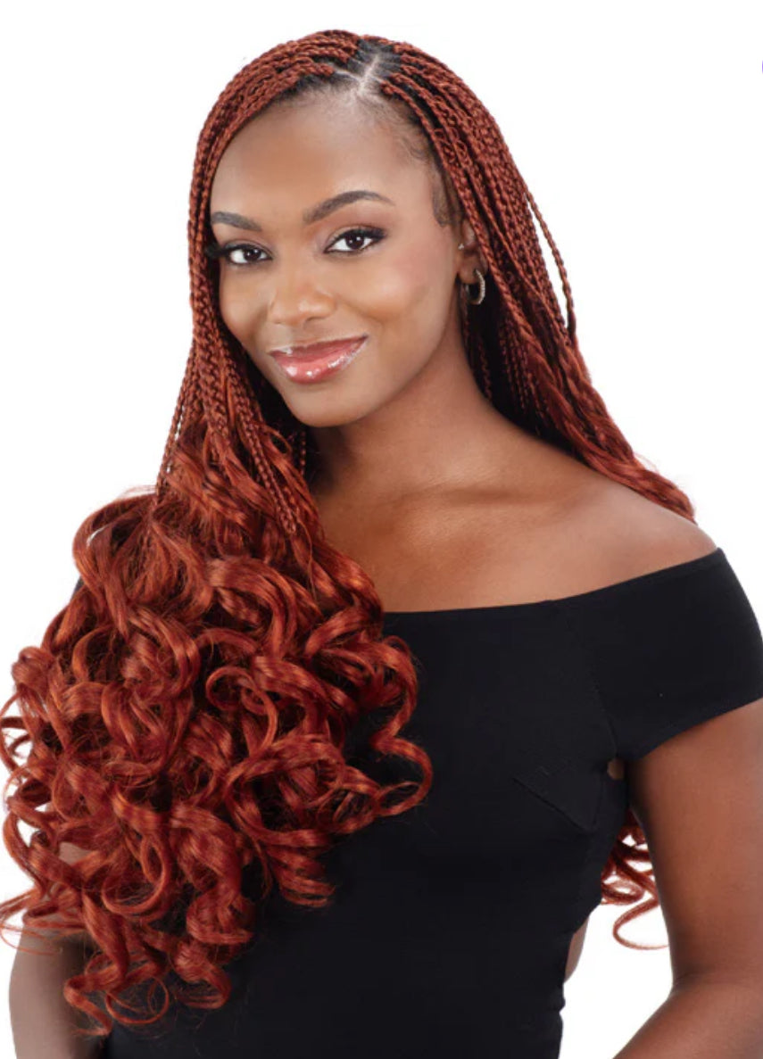 Freetress Pre-Stretched Braid - 4X FRENCH CURL BRAID 18"