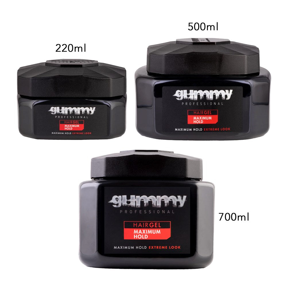 GUMMY PROFESSIONAL Hair Gel [Maximum Hold] (220ml / 500ml / 700ml)