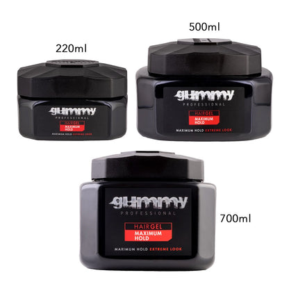 GUMMY PROFESSIONAL Hair Gel [Maximum Hold] (220ml / 500ml / 700ml)