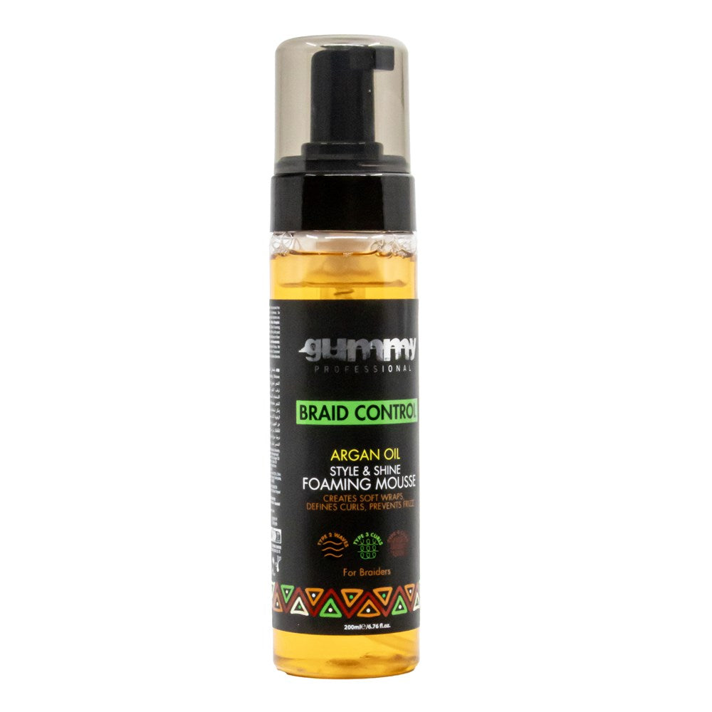 GUMMY PROFESSIONAL Braid Control Argan Forming Mousse (200ml)