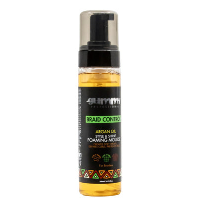 GUMMY PROFESSIONAL Braid Control Argan Forming Mousse (200ml)