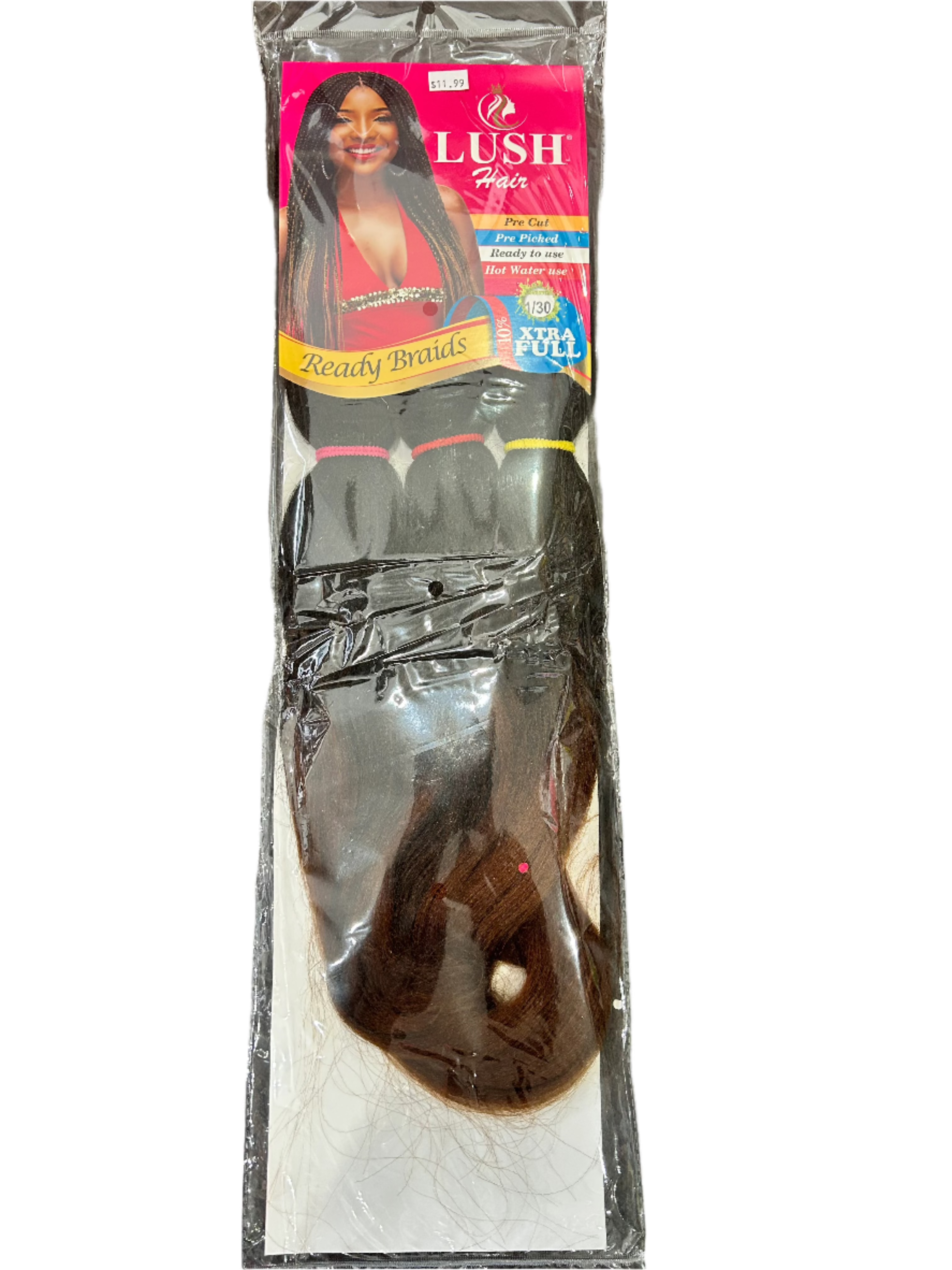 3X-Lush Ready Braiding hair