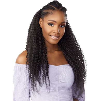 Sensationnel Lulutress Fully-Folded Crochet Braid - 3X DRIP CURL 20"