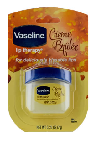 Vaseline Lip Therapy Mini Jar Creme Brulee