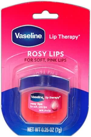 Vaseline Lip Therapy Mini Jar Rosy Lips (0.25oz)