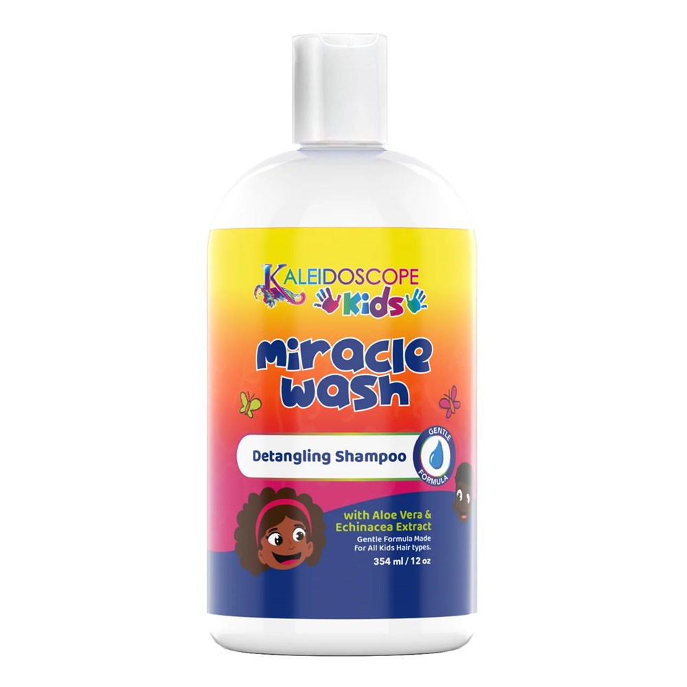 KALEIDOSCOPE Kids Miracle Wash Detangling Shampoo (12oz)