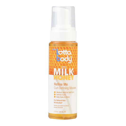 LOTTABODY Milk & Honey Refine Me Curl Defining Mousse (7oz)