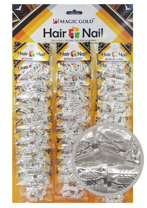 MAGIC GOLD Hair & Nail Ring Bead (S)