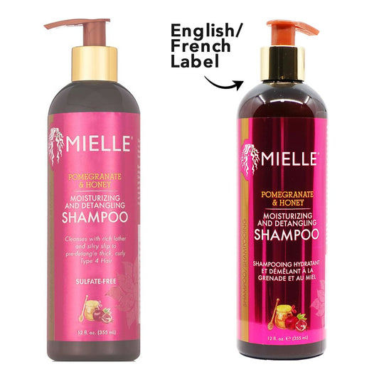 MIELLE Pomegranate & Honey Moisturizing & Detangling Shampoo