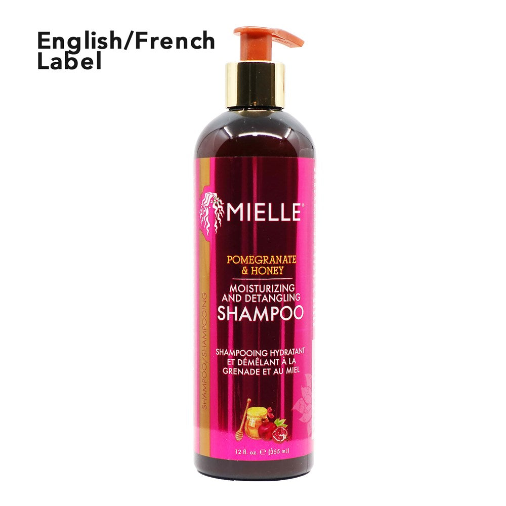 MIELLE Pomegranate & Honey Moisturizing & Detangling Shampoo