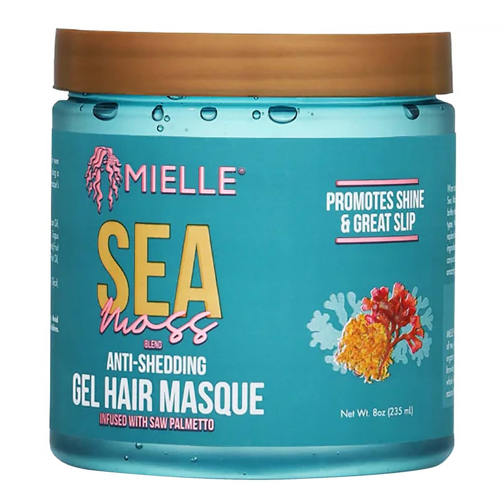 MIELLE Sea Moss Anti Shedding Gel Hair Masque (8oz)