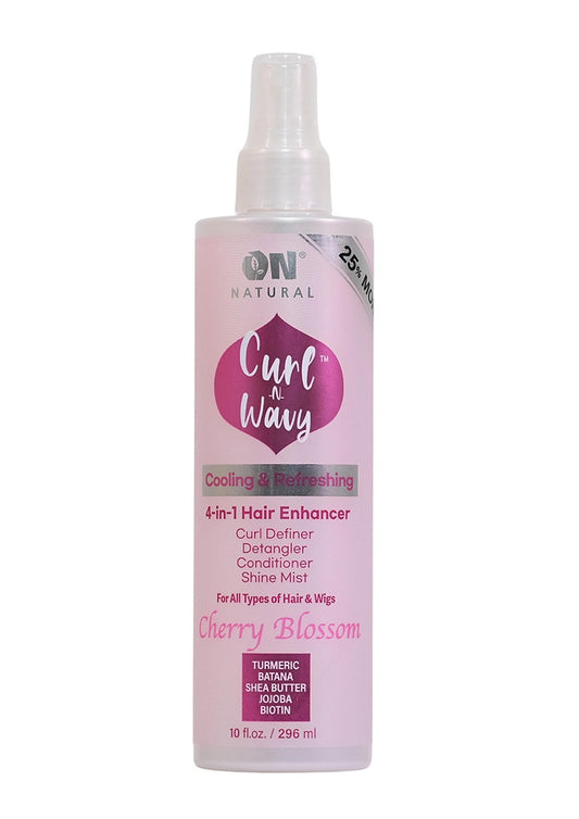 Next Image ON Curl-n-Wavy 4-In-1 Hair Enhancer -Cherry Blossom (10 oz)