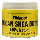 RA COSMETICS 100% Pure African Shea Butter [Whipped] (12oz)