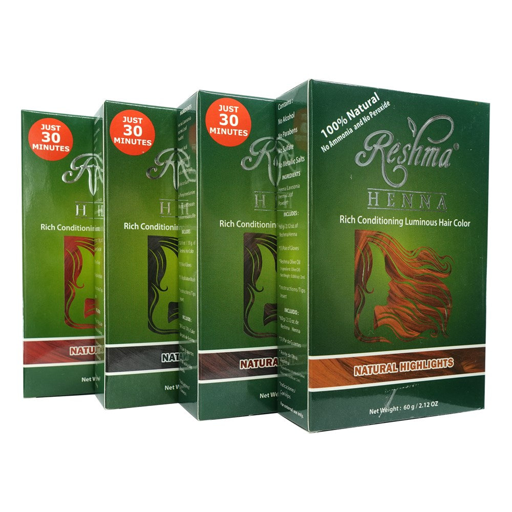 RESHMA 30-Minute Henna Semi Permanent Hair Color (2.12oz)