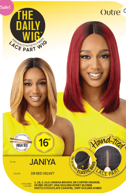 OUTRE THE DAILY WIG SYNTHETIC LACE PART WIG – JANIYA