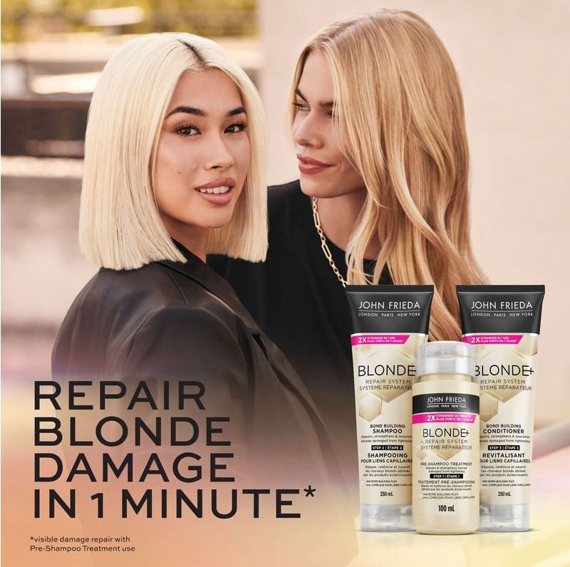 John Frieda-Blonde+ Repair Bond Building Conditioner