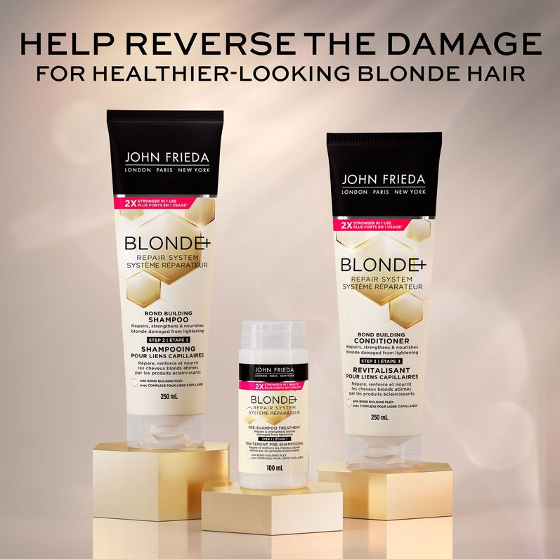 John Frieda- Blonde+ Repair Bond Building Shampoo