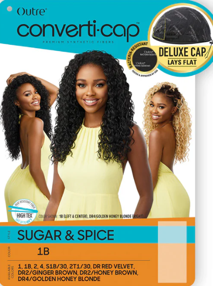 Outre Premium Synthetic Converti-Cap Wig - SUGAR & SPICE