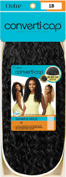 Outre Premium Synthetic Converti-Cap Wig - SUGAR & SPICE
