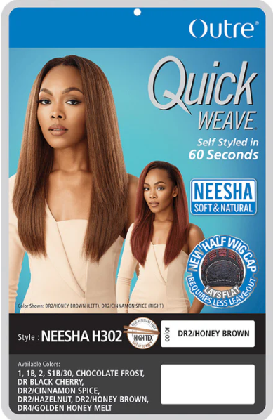 Outre Quick Weave Synthetic Half Wig NEESHA H302